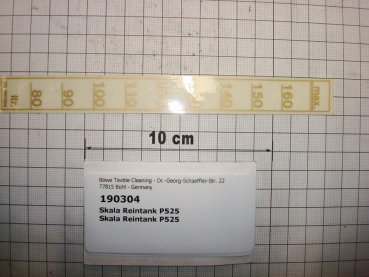 Scale,80-160l,clean solvent tank,P525,sticker