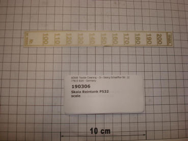 Scale,100-200l,clean solvent tank,P532,sticker