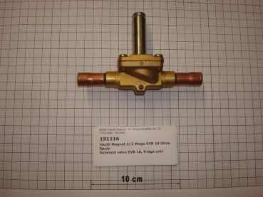 Solenoid valve 2/2 ways EVR 10, cooling unit