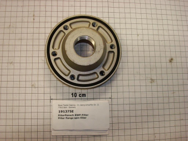 Filter flange including o-ring and brass bush for eco filter / spin filter