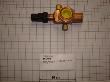 Locking valve,1 1/4",12UNFx22,P564