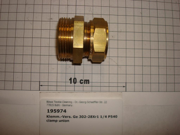 Compression fitting,straight,screw-in,302-28x1 1/4",male thread