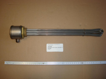 Heating element,4KW,230/400V,1 1/2",430mm,w/o thermostate,distillation,P525,P528