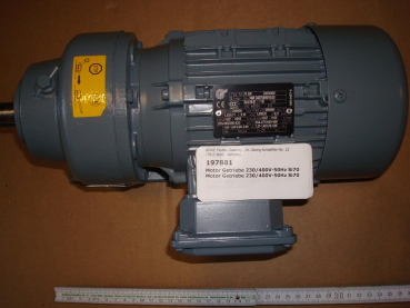 Gear motor,230/400V-50Hz,0,18KW,self-cleaning button trap,P470,SI70