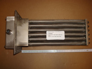 Electric heater,110x140x390mm,5kW-400V,4,6W/cm²,P532