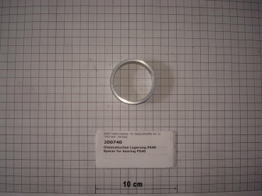 Spacer,45,3x51,7x15mm,f. bearing,P540