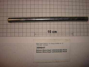Bolt 12x192x182mm,P5100