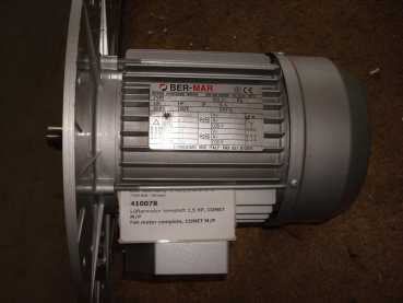 Fan motor,400V-50Hz,1,1KW,COMET P/M