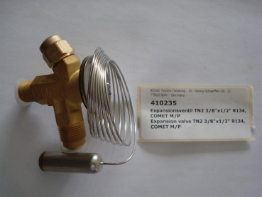 Expansion valve,TN2 3/8"x1/2",R134,COMET P/M
