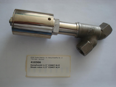 Steam valve,DN15,1/2",0-10bar,pneumatic,COMET P/M