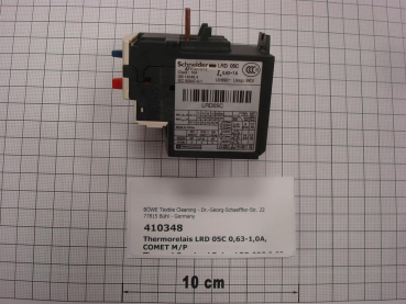 Thermal relay,LRD 05C 0,63-1,0A,COMET P/M