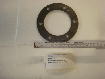 Gasket,round,85x130x3mm,6-holes,Heating Element IB14