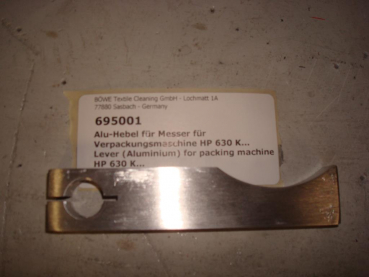 Lever (Aluminium) for packing machine HP630 K