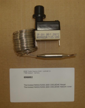 Thermostat,FWK50,FI2050-2650-3350,BÖWE flatwork ironer