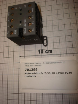 Motor contactor BC7-30-10 24VDC