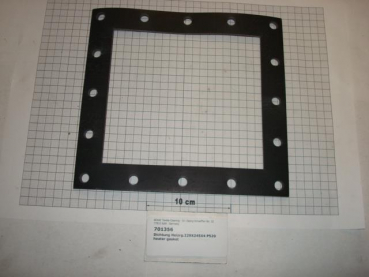 Gasket,square,229x245x4mm,16-holes,heater Consorba,P525-540