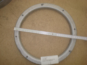 Flange for tank sight glass,round,273x335x19mm,8-holes,P240,P/M12-18