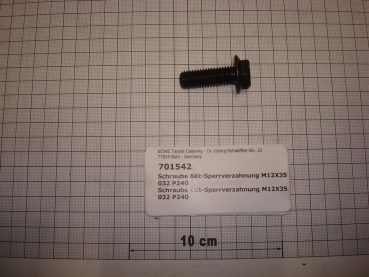 Self locking hexagon screw,M12x35mm,032,P240