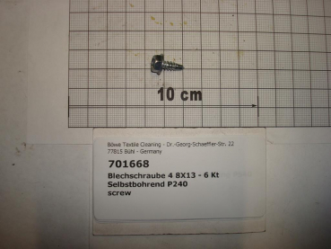 Sheet metal screw 4,8x13