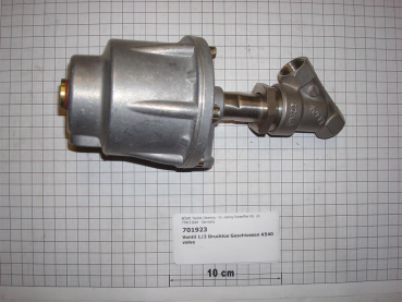 Slanted seat valve,1/2",NC,pneumatic,K540,teflon gasket