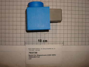 Coil for solenoid valve,220V-60Hz,18Z6189