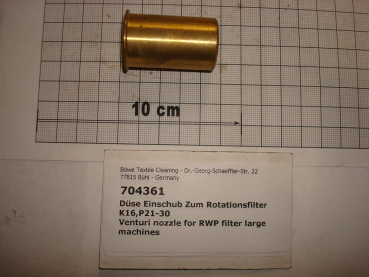 Venturi nozzle,spin filter,Dia24x27,5x40mm,brass,P25