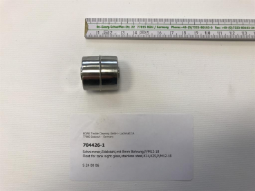 Float,stainless steel,with 9mm hole,P/M12-18