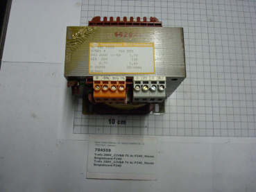 Transformer,200V/22V/8,7V,AC,P240