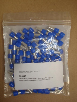 Ferrule,16qmm,isolated,12mm long,blue (100PCS)