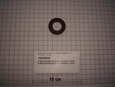 Gasket,round,v-ring,f.solvent pump,Pau 2.80,K16