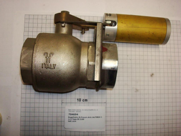Ball valve with pneumatic drive,2 1/2",type SF,SI100