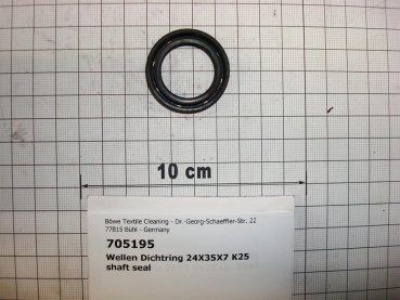 Shaft seal,35x24x7mm,viton,K25