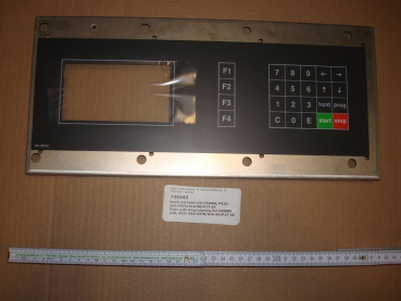Plate with programming foil CS3000 LCD, P532-564/SI70/K16-50/P17-25