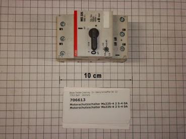 Motor protection switch MS225-4 2,5-4,0A