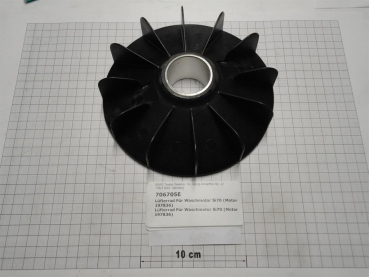 Fan wheel,plastic,Dia40x180mm,f.washing motor,SI70(motor 197836)