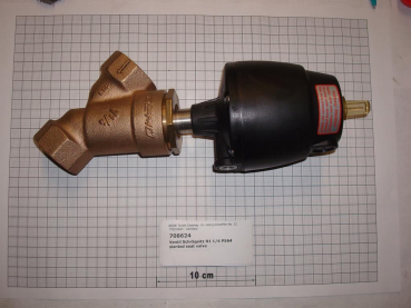 Steam valve,DN32,1 1/4",0-10 bar,up to 180°C,NC,pneumatic,P564