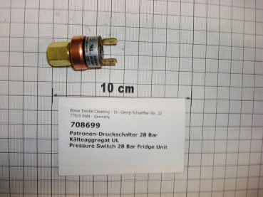 High Pressure switch 21-28 Bar for cooling unit