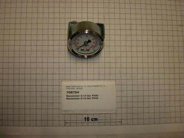 Low pressure gauge,0-14 bar,cooling