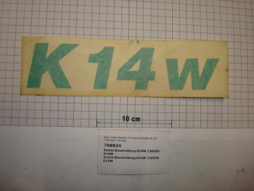 Label,"K14W",green