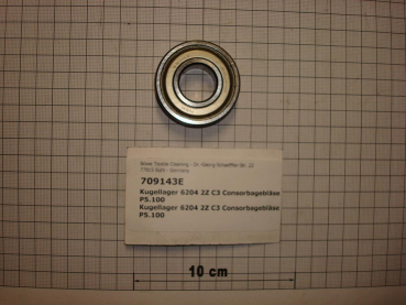 Grooved ball bearing 47X20X14mm,Consorba fan gearing,P5100