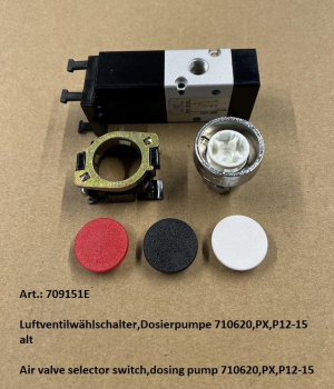 Air valve selector switch,dosing pump 710620,PX,P12-15