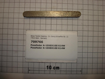 Fitting key,A10x8x100mm,DIN6885,K14W