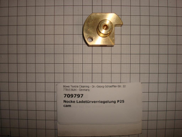 Cam for loading door lock,Ø15mm,P25,P/M12-18