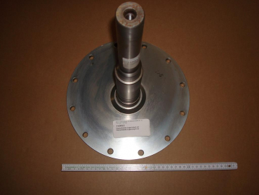 Flanged shaft for cage bearing K14