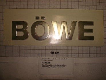 Label,"BÖWE" 50mm, P/M21-30