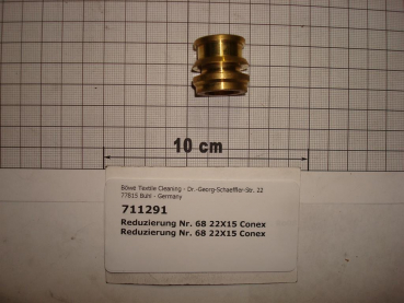 Reducing ring,68-22x15mm,brass,Conex