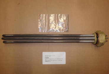 Heating element, 10 KW, length 400 mm 1 1/2 "with copper gasket, P / M21-30