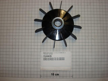 Fan wheel,plastic,Dia19x142mm,f.motor 802363