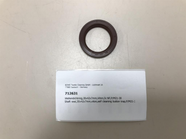 Shaft seal,30x42x7mm,viton,self cleaning button trap,P/M21-30