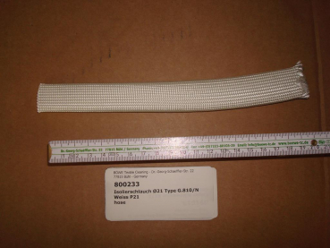 Insulating hose,21mm,type G.810/N,white